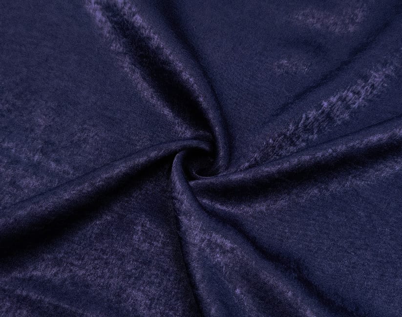 Velvet Silk - Navy blue
