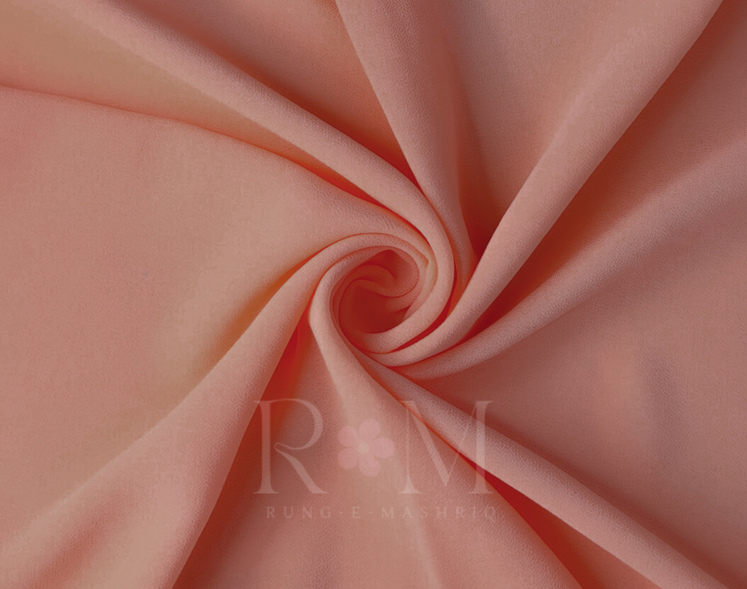 Georgette Chiffon - Old Rose