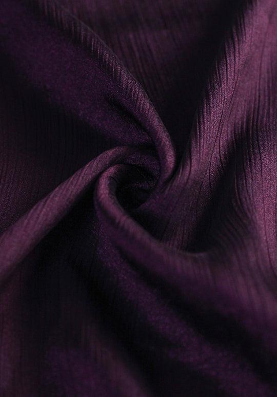 Crinkle Silk Hijabs - Purple